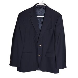 Dockers Men’s Blazer Suit Jacket Dark Blue Size 44R
